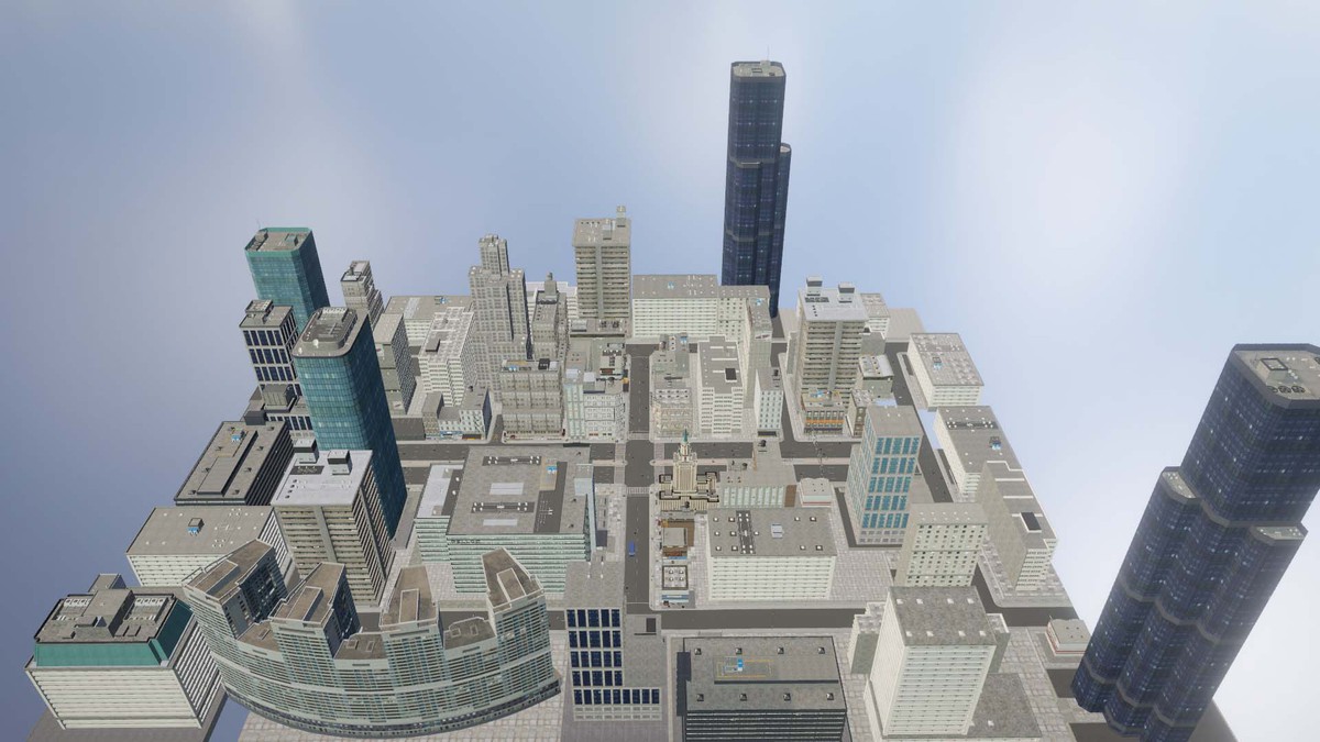 Full Game Ready City Pack Modular Low Poly Urban Environment Low-poly 3D model
