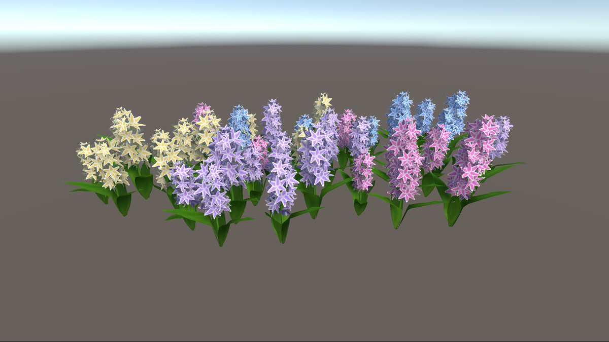 Stylized Hand-Painted Plant & Flower Pack