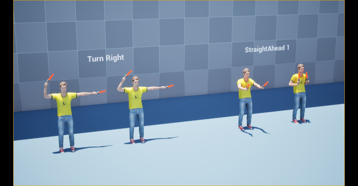 Aircraft Marshalling Animation