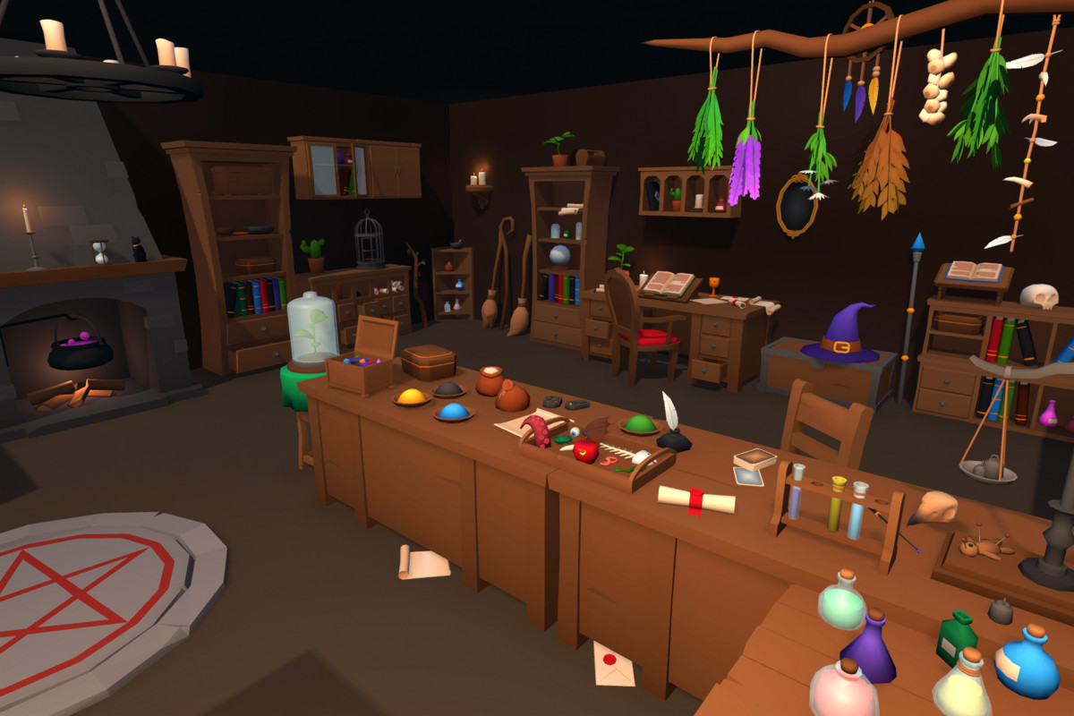 Low Poly Witch & Folk Magic Pack