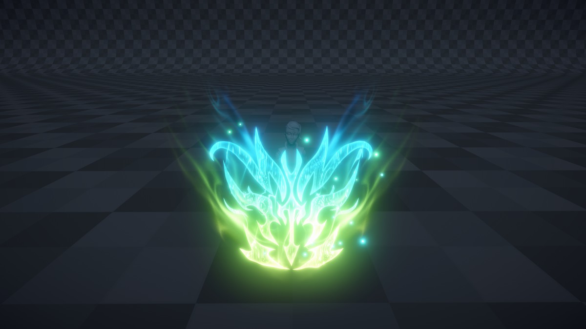 Character Energy Totem Shield Effect