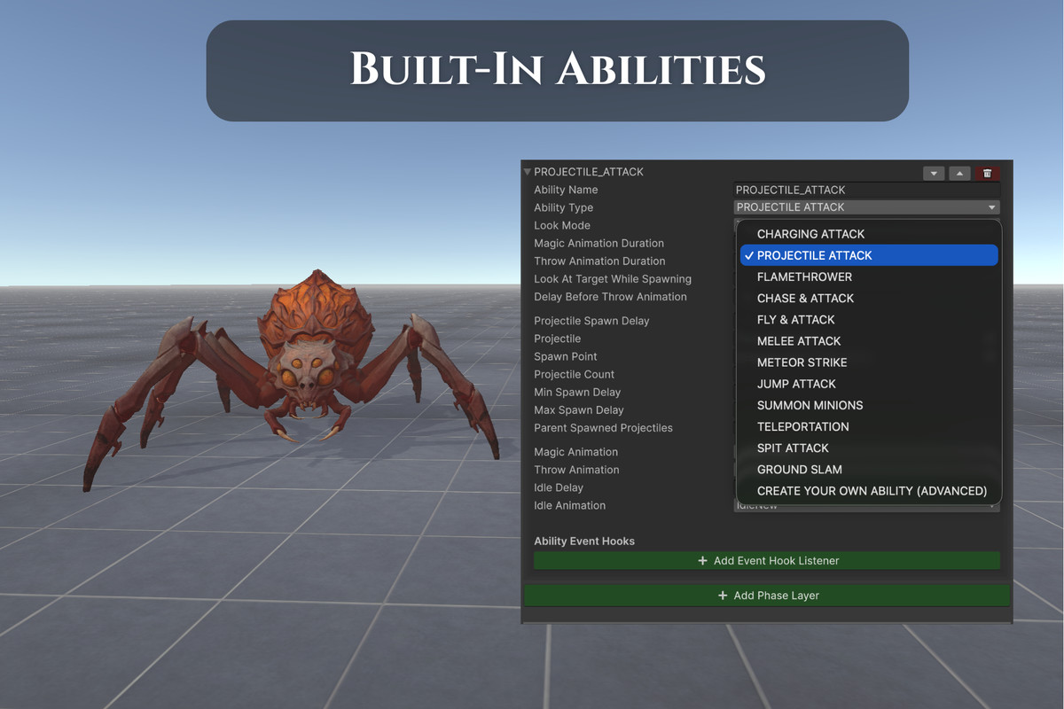 Boss AI Toolkit Mobile - Create Bosses, Enemies & Combat AI