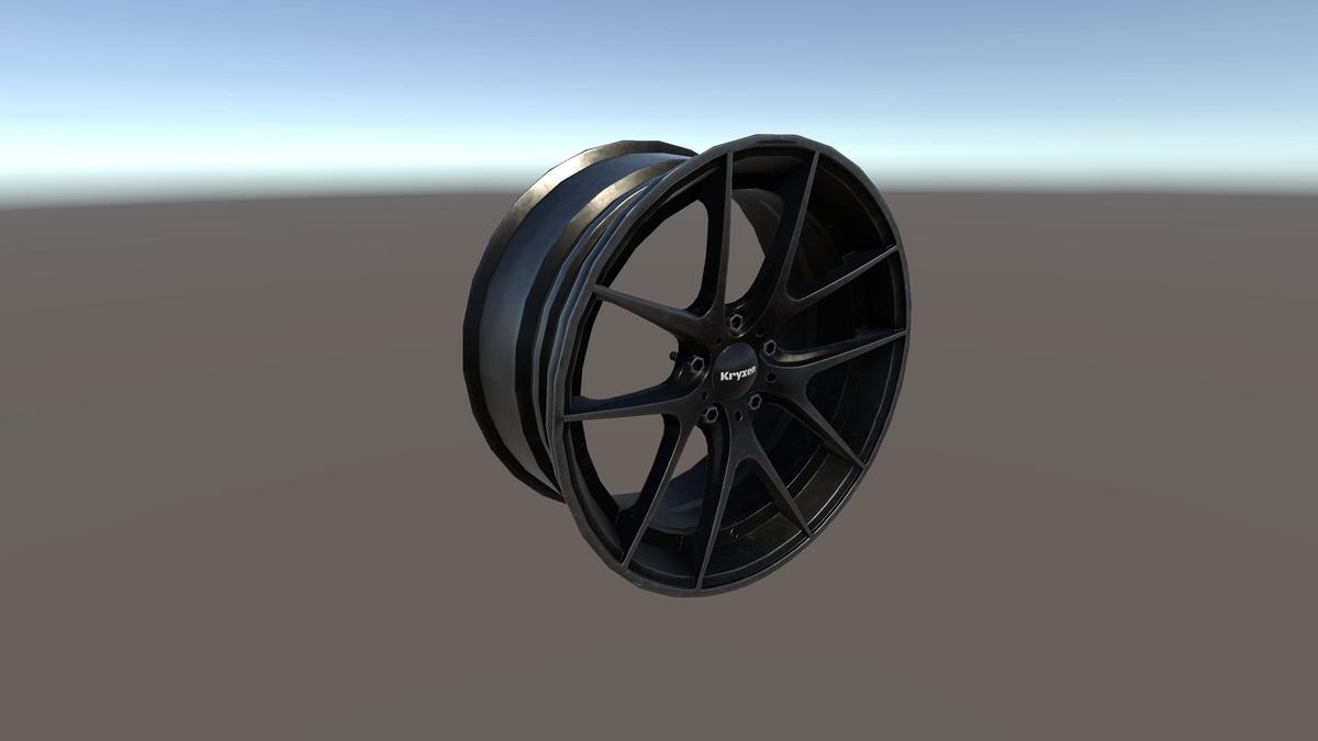Kryxen Rim V1 - Gunmetal - Game Ready