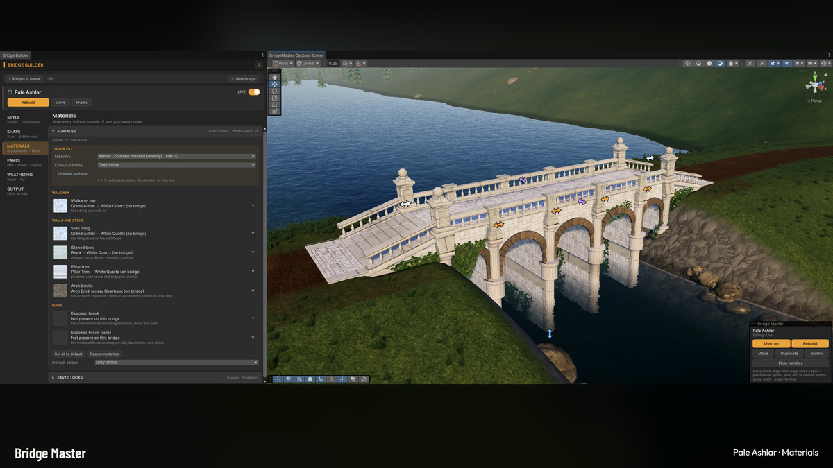 Bridge Master - Stylized Bridge Builder