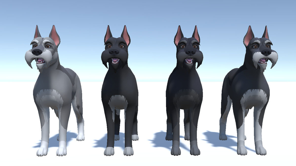 Cartoon Dog - Schnauzer