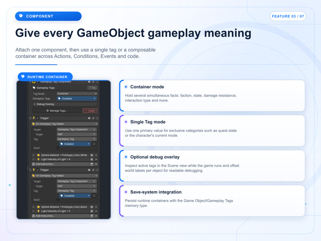 Gameplay Tags For Game Creator 2
