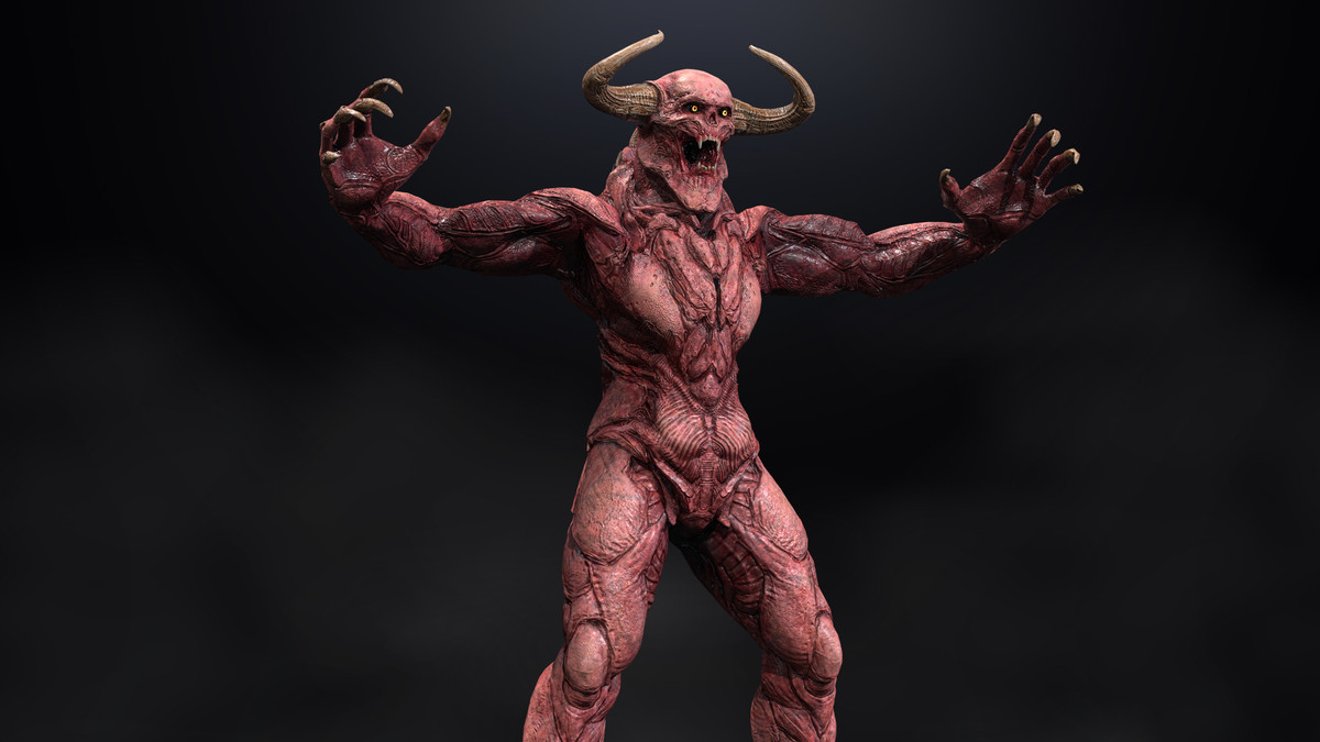 Intelligent Alien Race HELLGOD