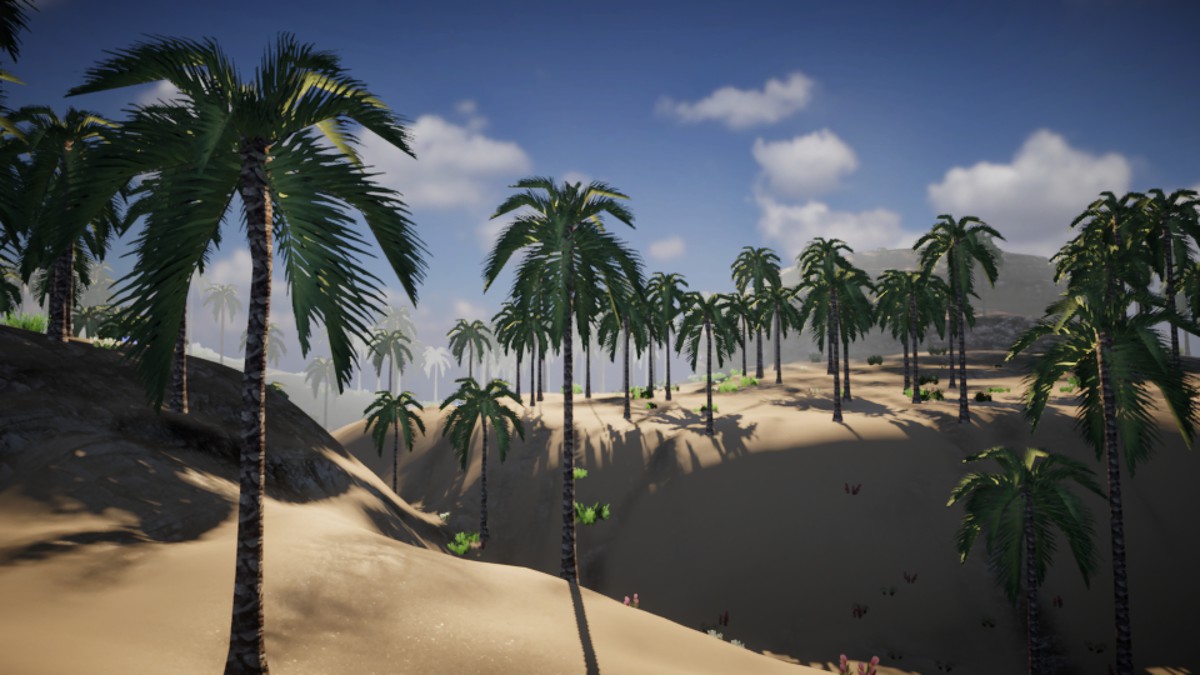 Mobile Palm Tree Bundle (for URP)