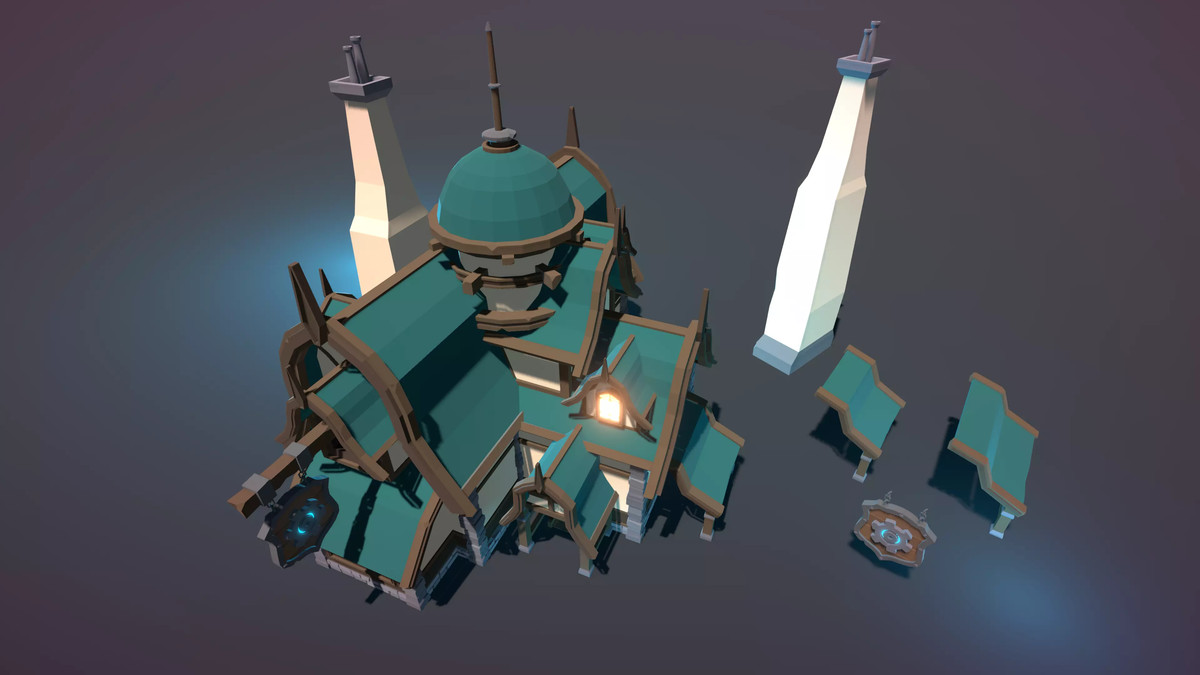 STYLIZED Low Poly Fantasy Bundle Vol. 2