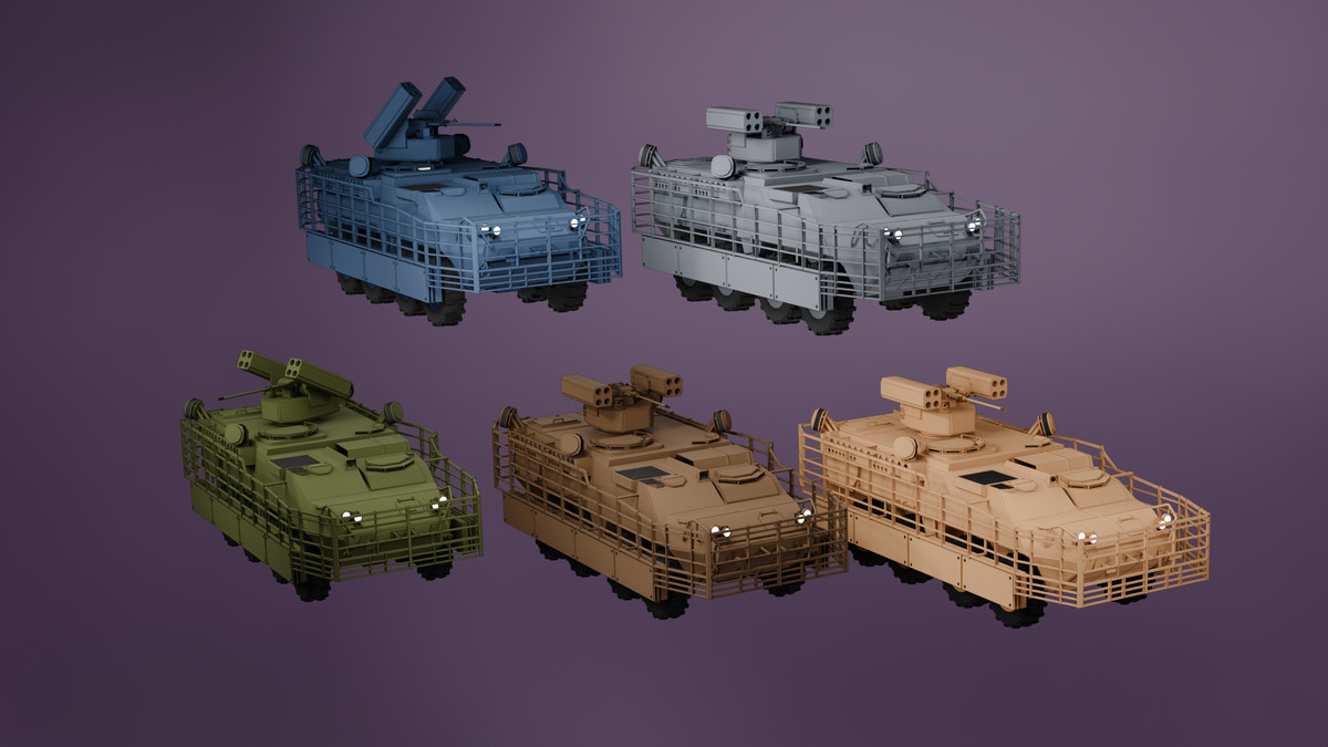 Modern Military Vehicles Pack