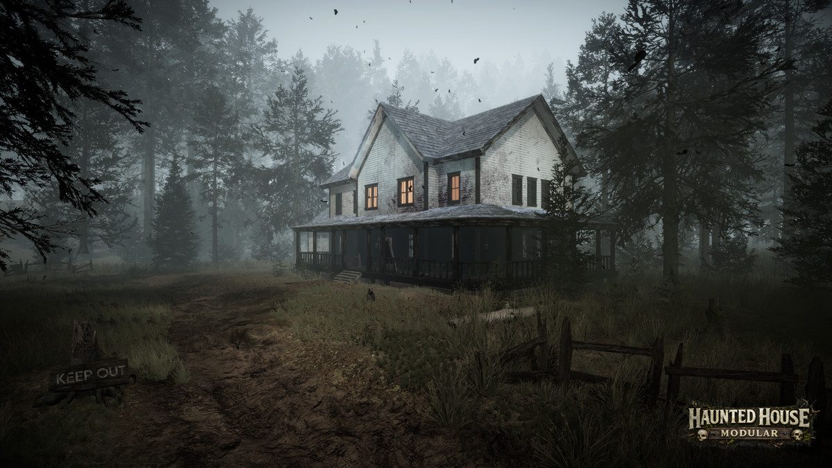 Modular Haunted House (Modular House, Haunted House, House, Home, Modular)