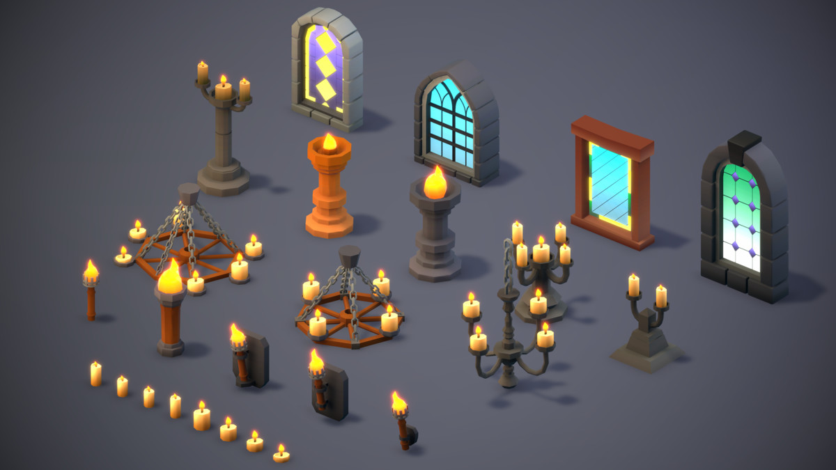 Voxel Valley Castle Pack LITE