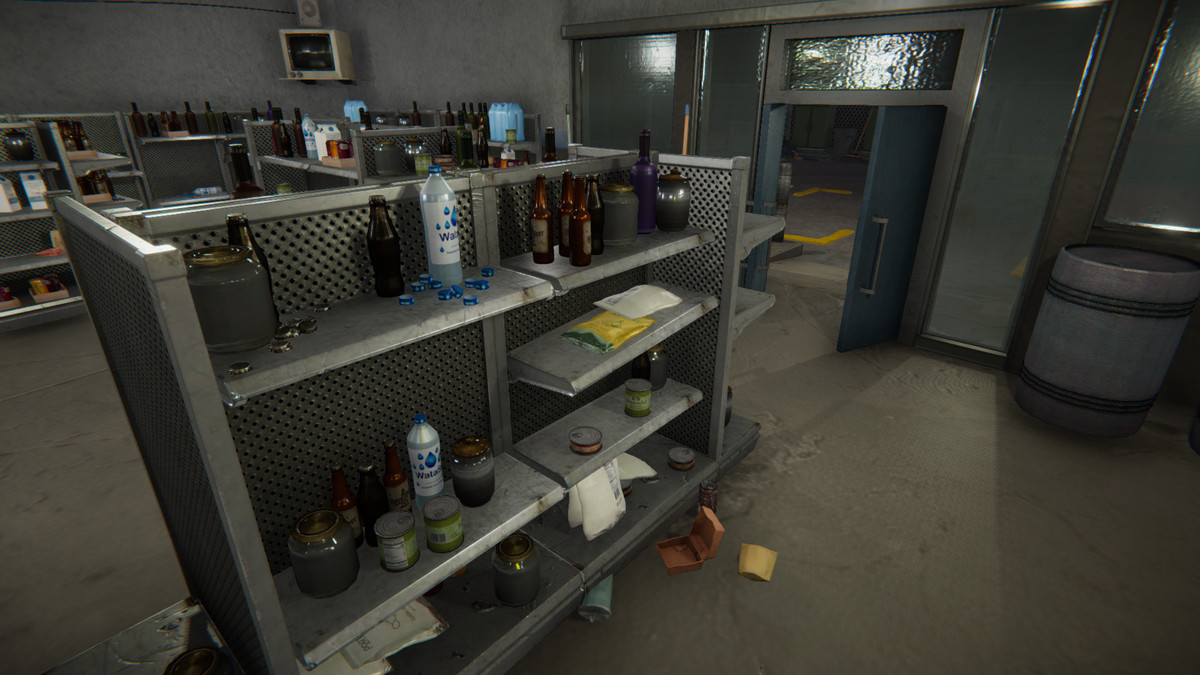 Realistic Modern Roadside Convenience Store Asset Package