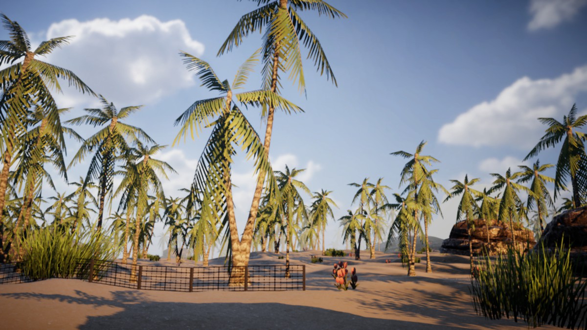 Mobile Palm Tree Bundle (for URP)