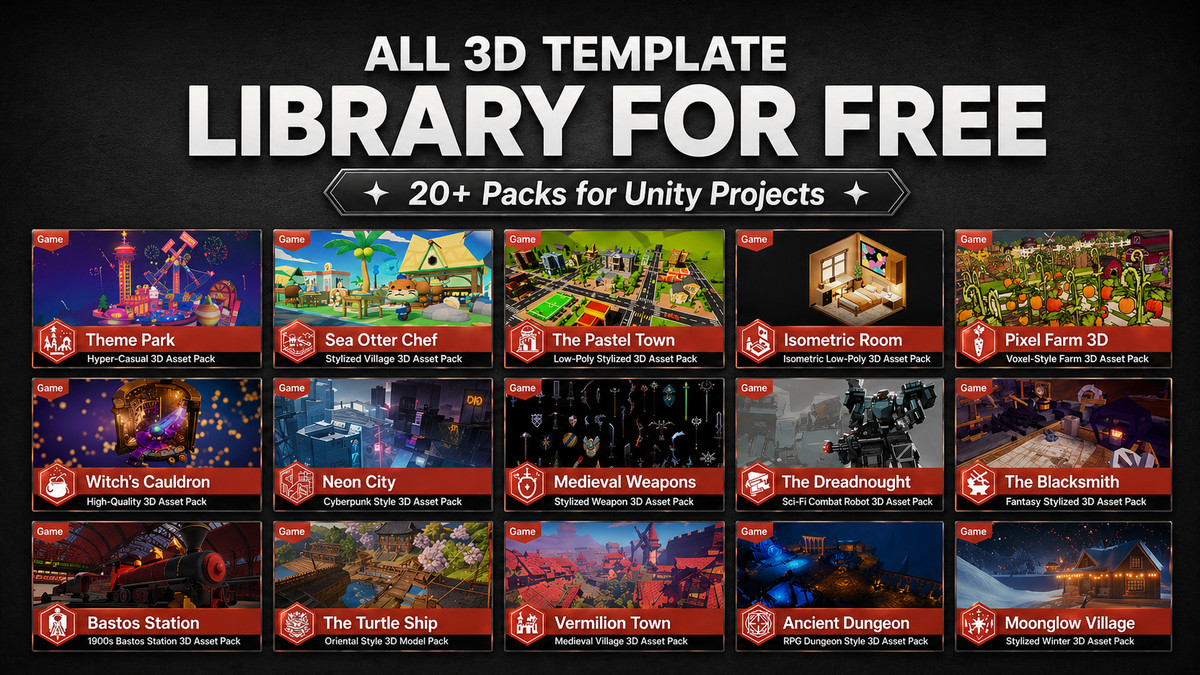 UModeler X Plus – 23 Bonus Packs
