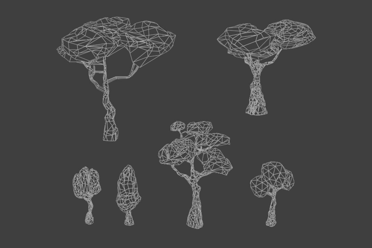 Low Poly Nature Biomes - 120+ Assets