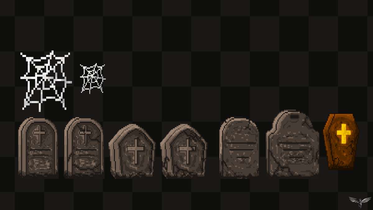 Halloween Pixels: 40+ Props & Animations