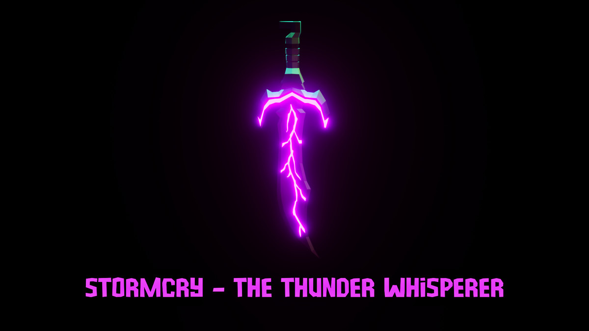 STYLIZED LEGENDARY DAGGER