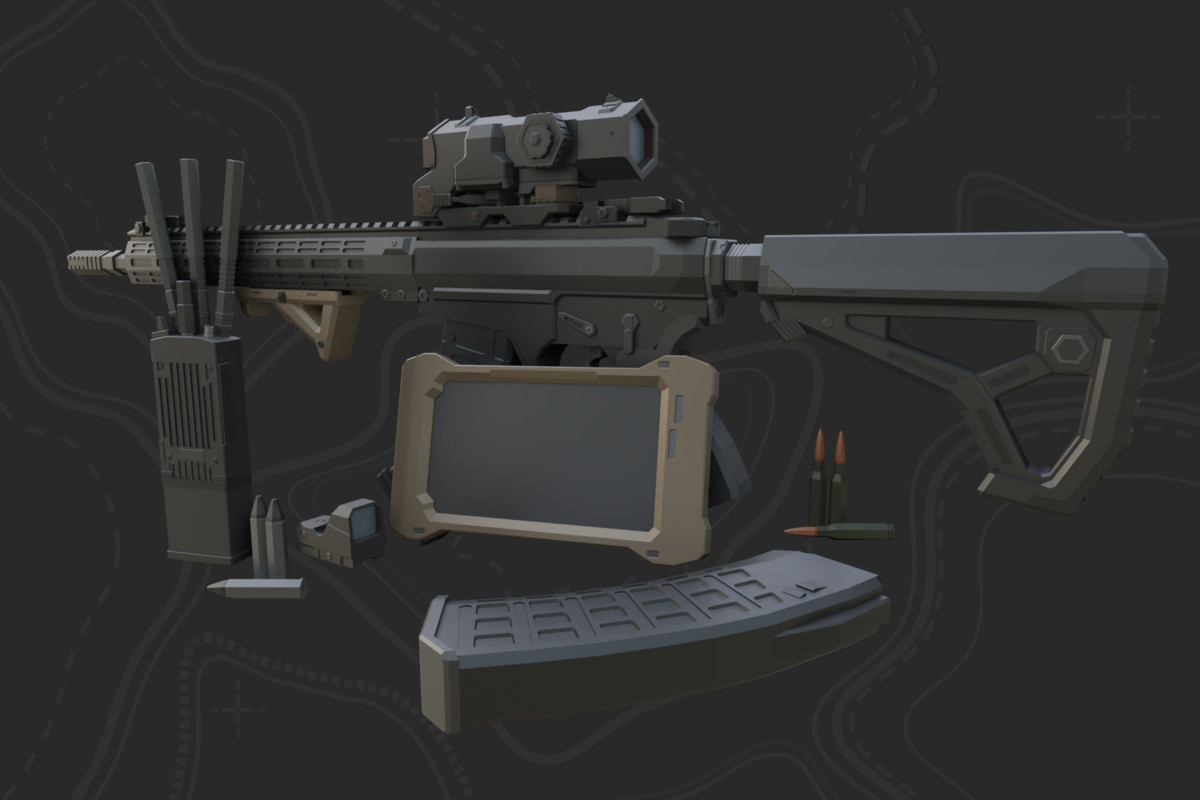 Low Poly Weapon Bundle Pack V