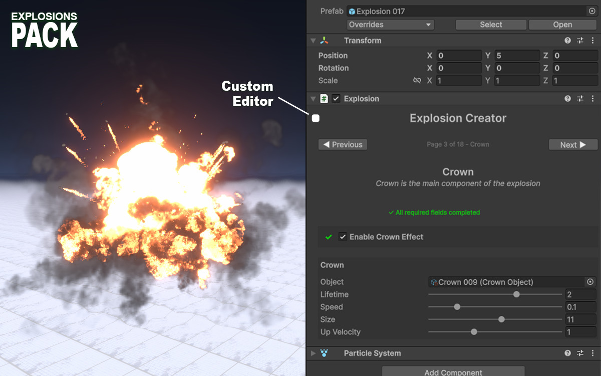 Realistic Explosion Pack