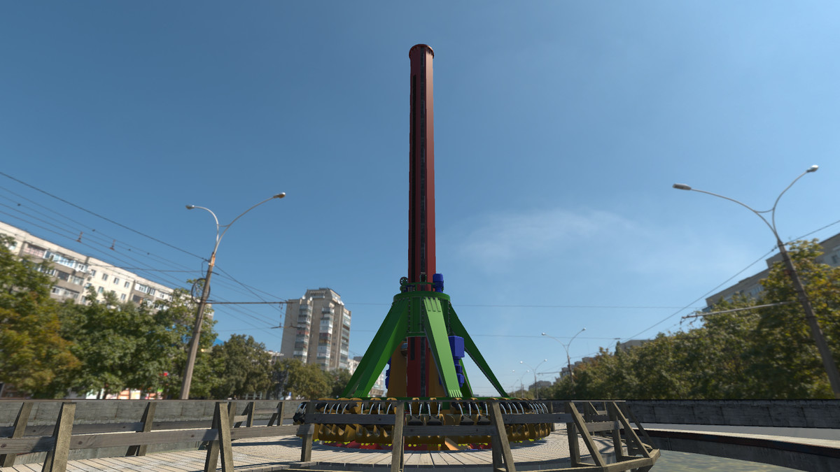 High Detail Fairground Ride 14 - VaryTower