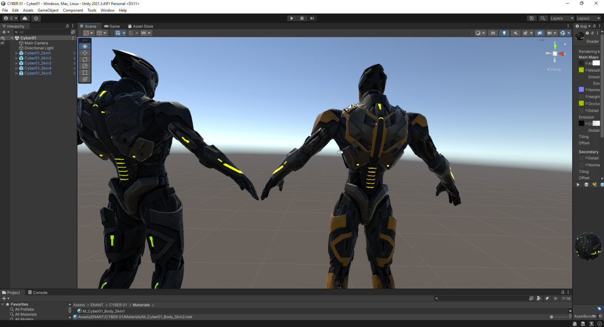 Sci-FI Cyber Robot 01