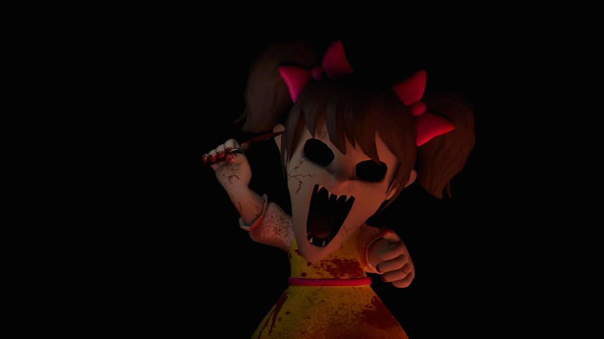 Cute and Creepy Girl Pack 3D