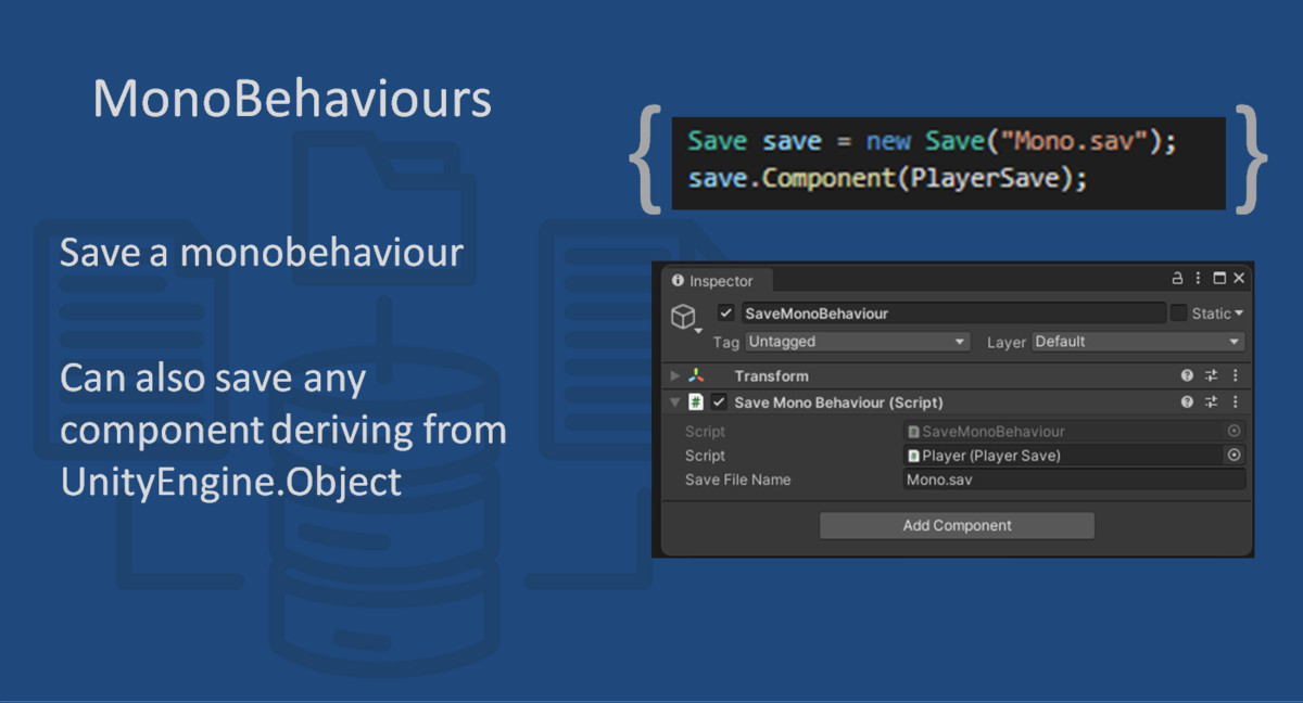 Save for Unity Core - Network Edition