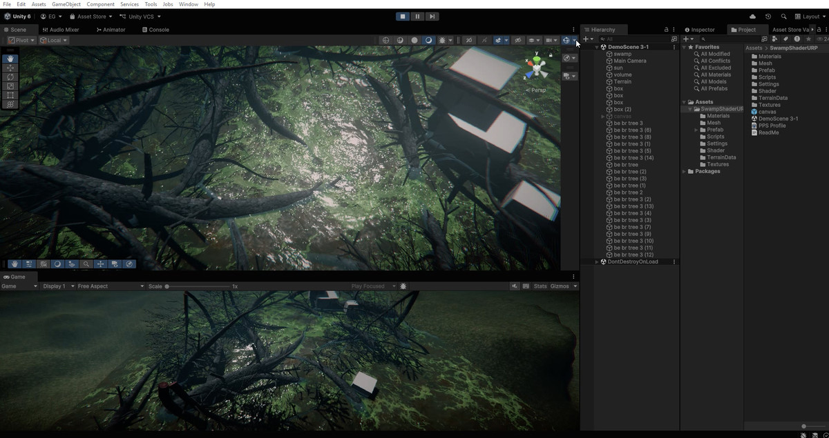 Swamp shader 2 (URP)