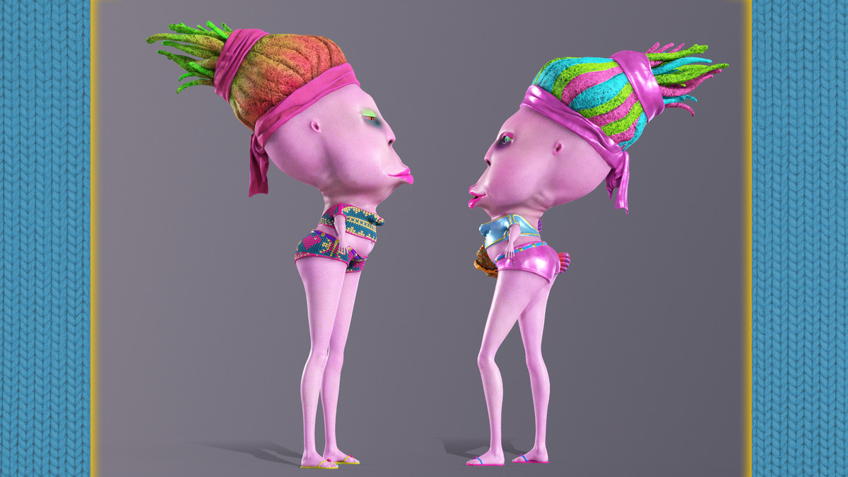 Funky Cartoon People Pack