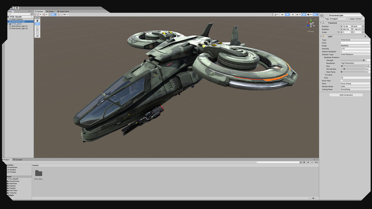 VTOL - STEALTH Fighter