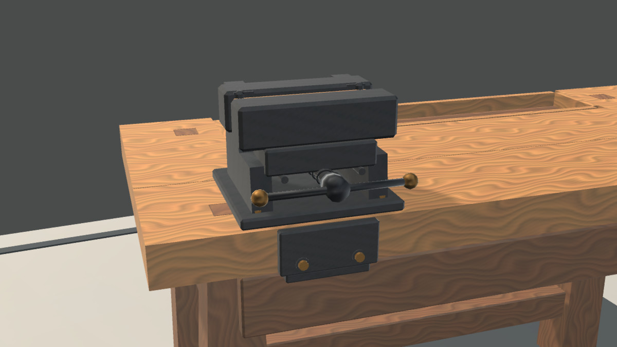 Copperleaf Workshop - Static Smithing and Craft Props