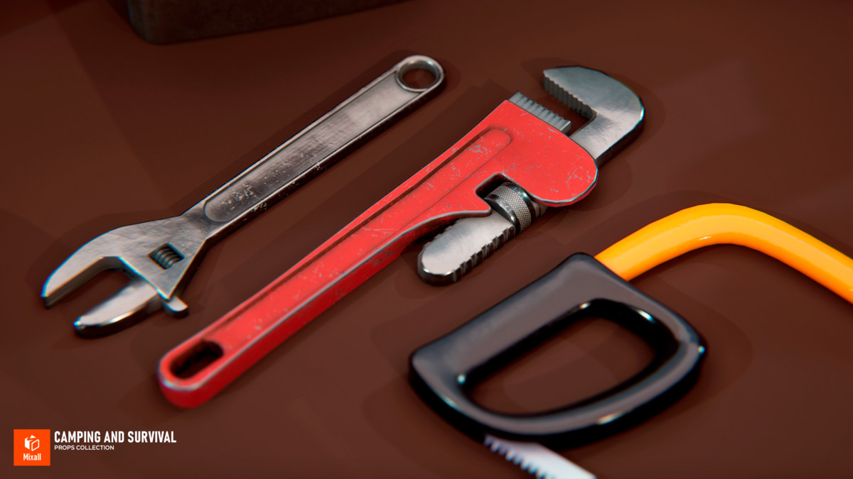 Camping and Survival Props Collection