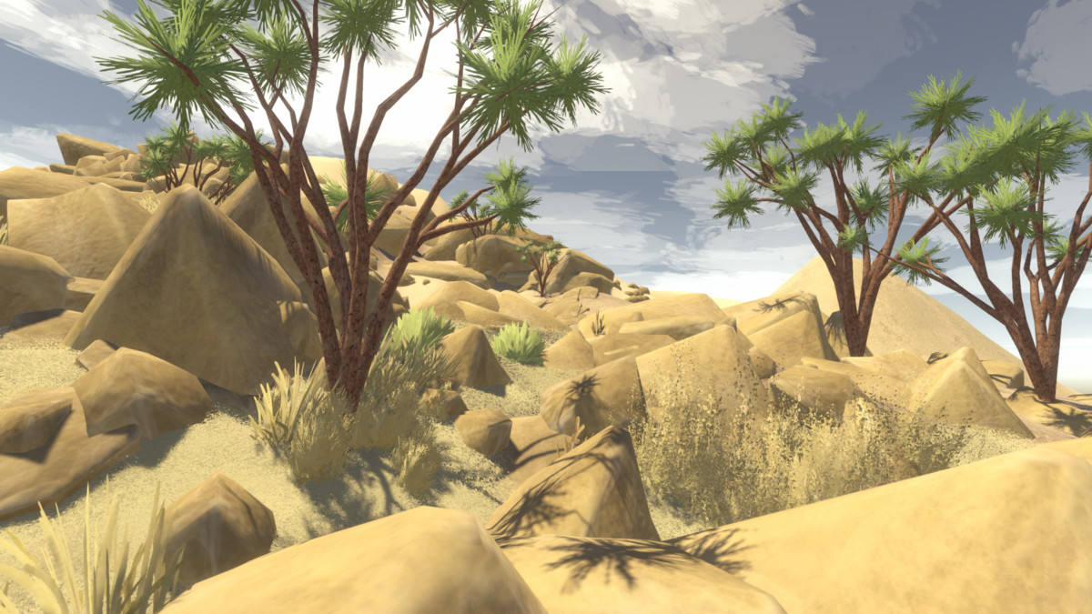 Painted Desert - Stylized Nature