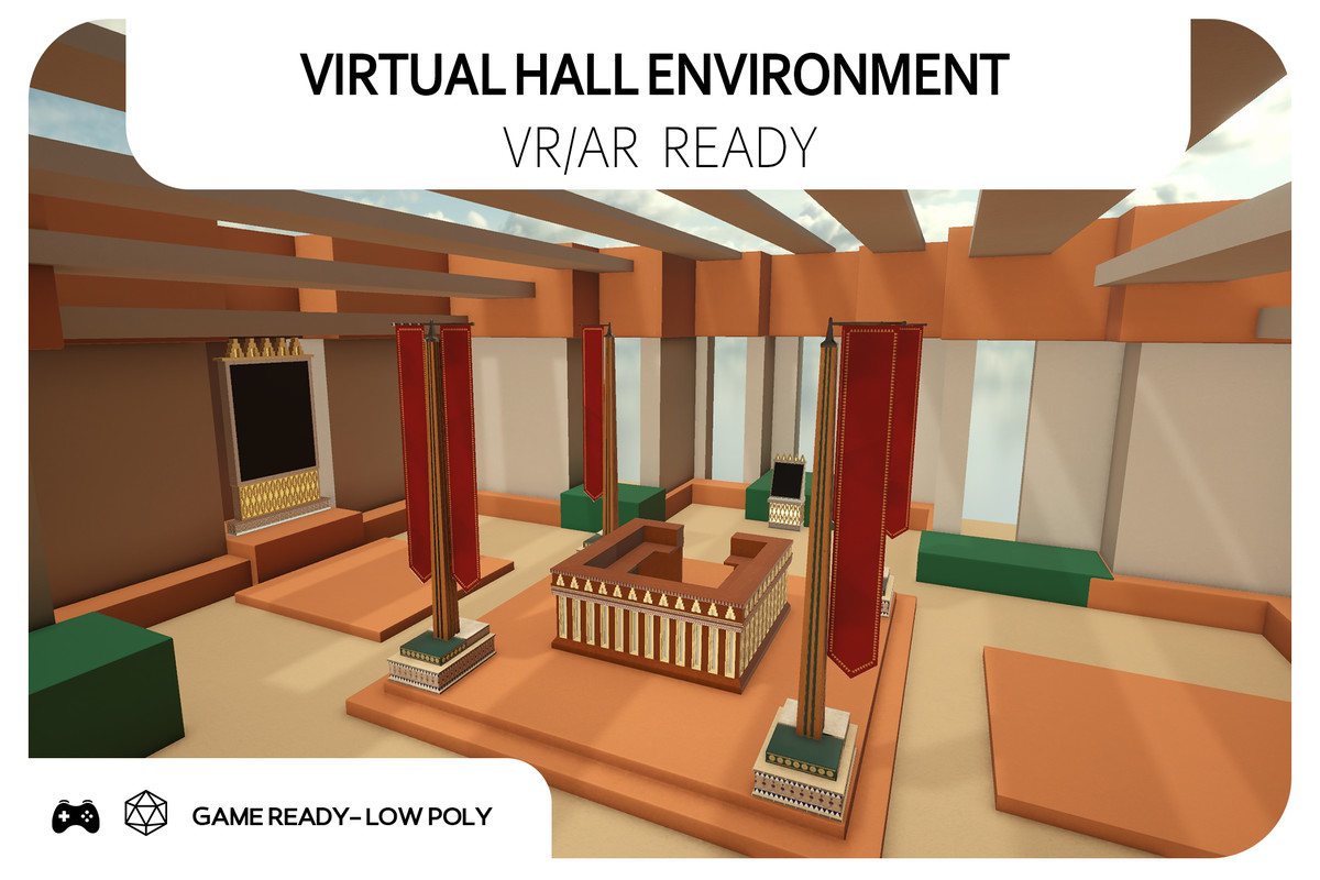 Classic Environment (Darius Palace) – VR/AR Ready