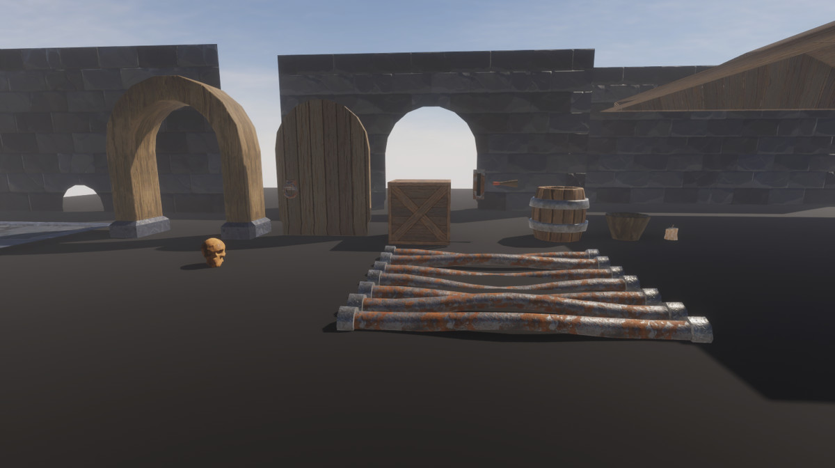 Stylized Modular Prison Dungeon