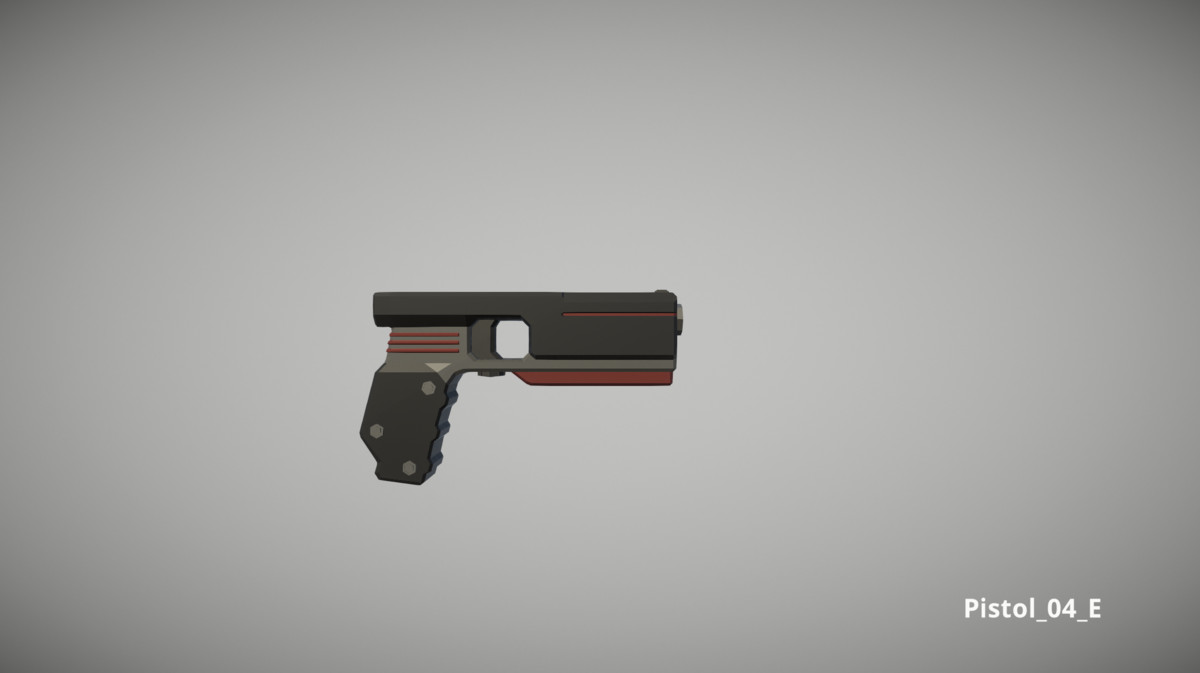 Cyberpunk Armory - Low Poly