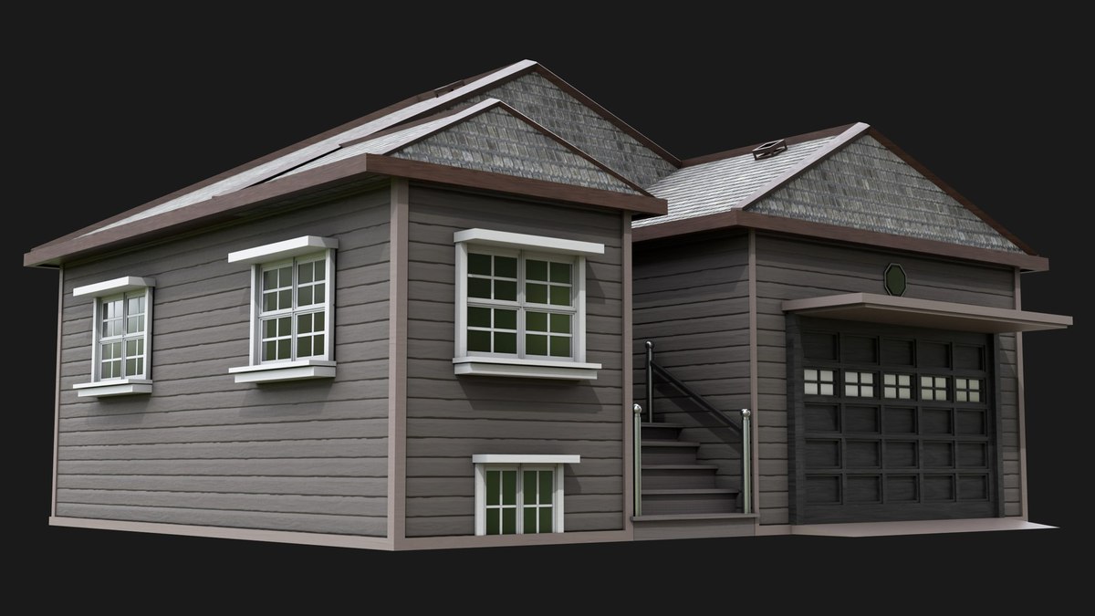 House 02 URP HDRP Textures
