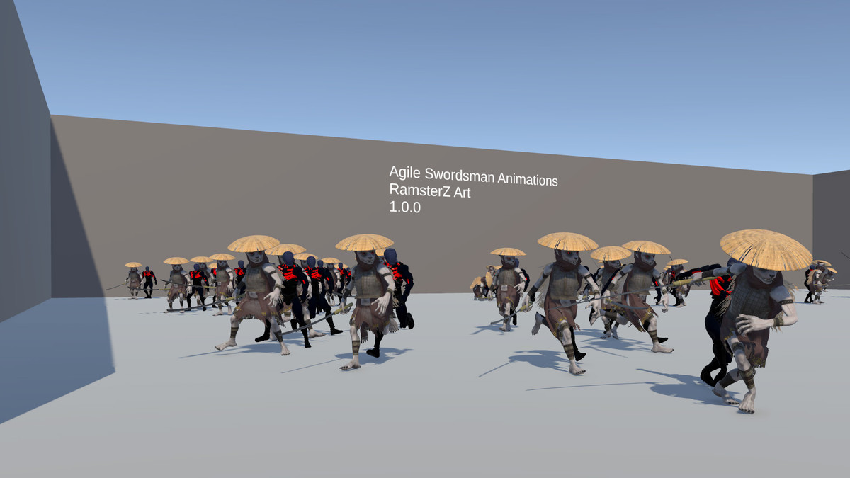 Agile Swordsman Animations
