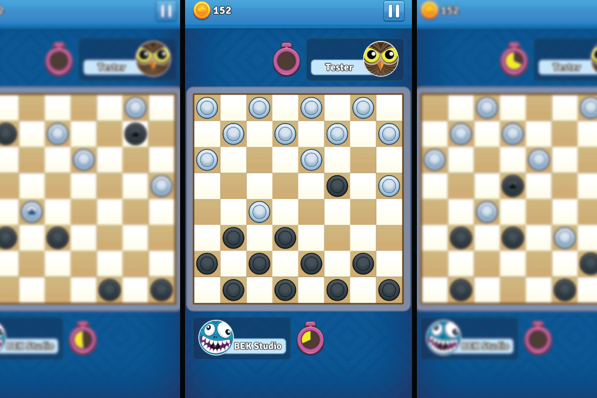 Checkers Clash - Multiplayer