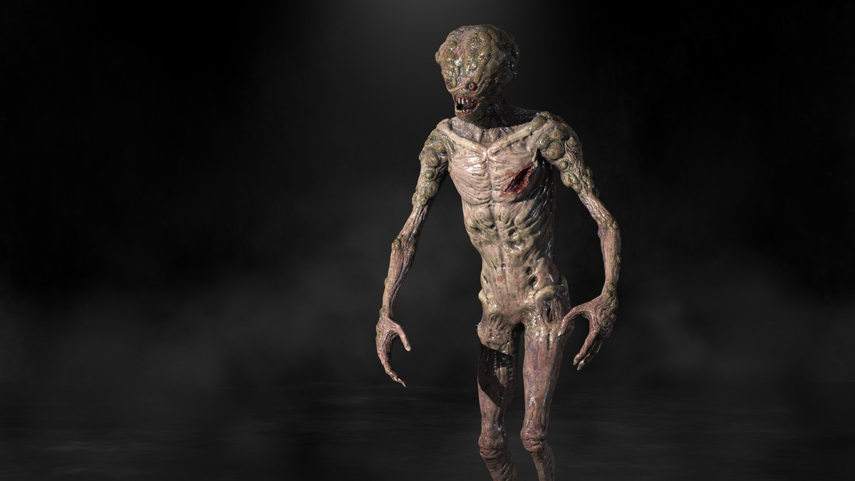 Zombie big head, Ghoul, Undead
