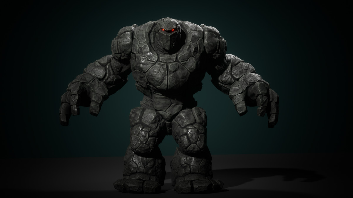 Stone Golem .