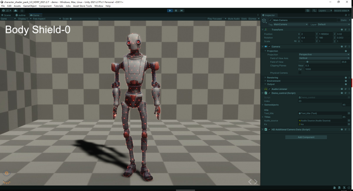 Character Shader Pack 3.0 - HDRP