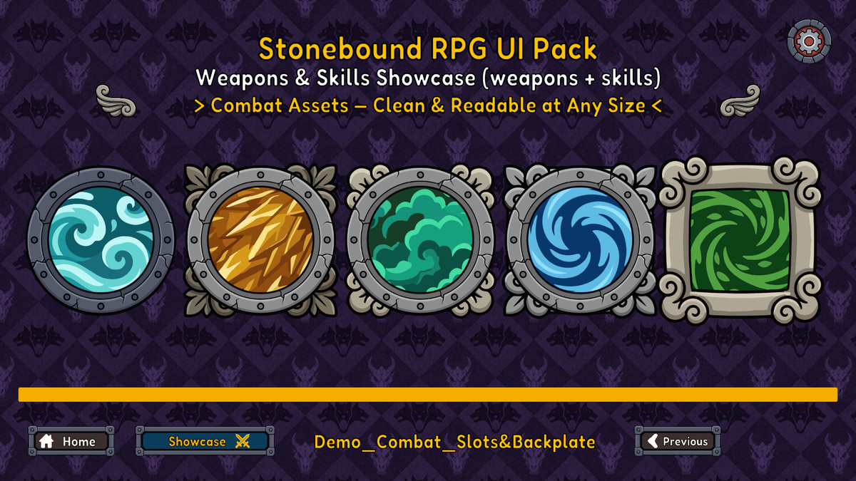 Stonebound RPG UI Pack