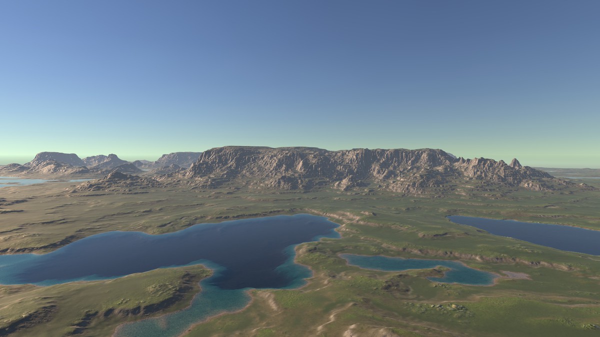 Procedural Terraces & Lava 8K - 36 Terrains