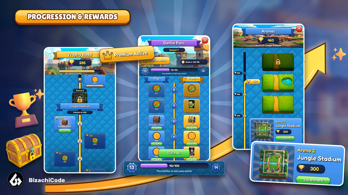 Clash Battle - Multiplayer Card Arena Template