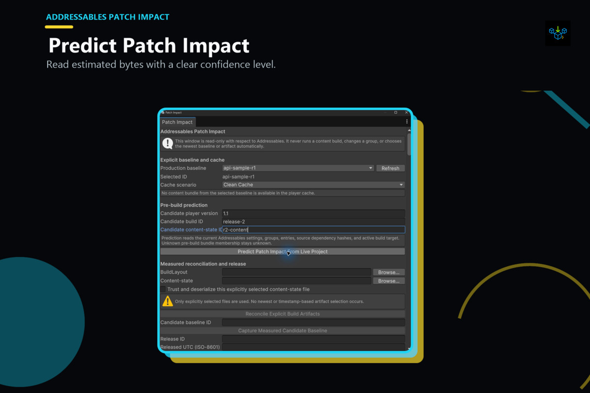 Addressables Patch Impact
