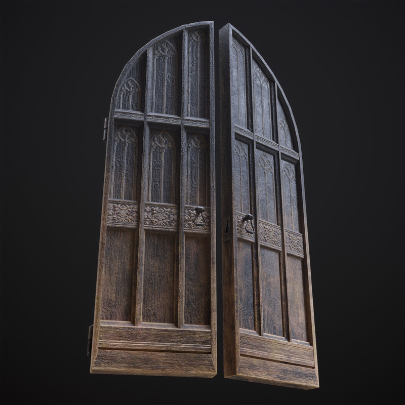 Five Old Doors