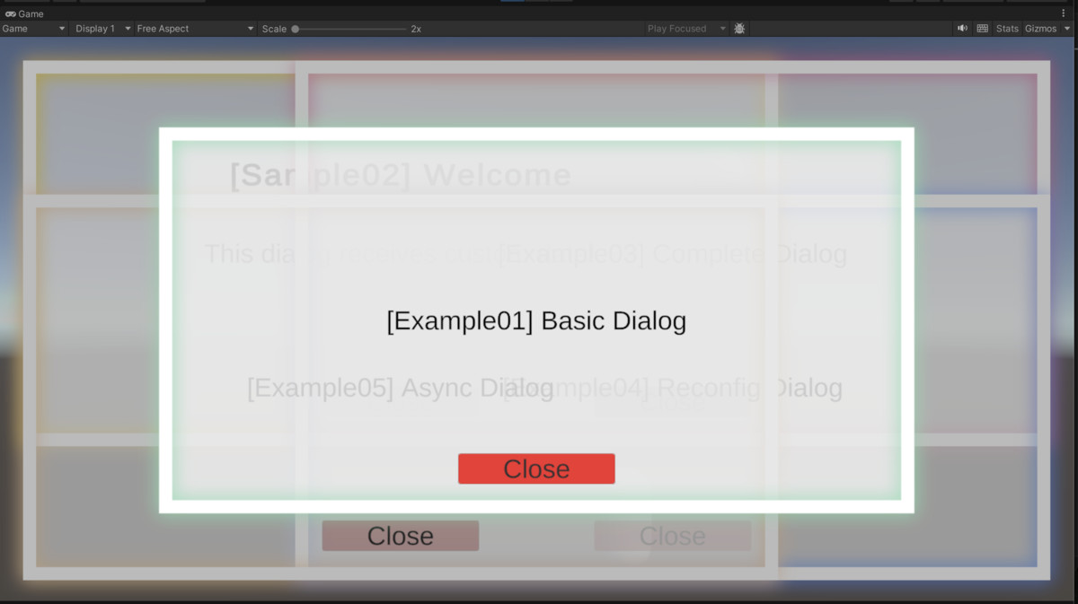 EasyDialog - Simplified Dialog Management