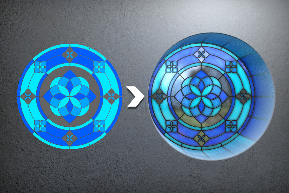 Stained Glass Material